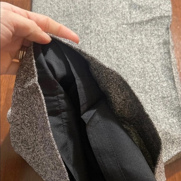 Jones New York Black & White Stretch Lined Dress Pants 10 - Picture 6 of 6